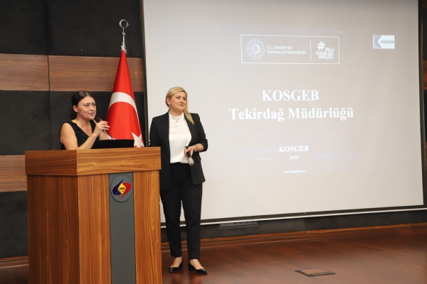 �orlu Ticaret ve Sanayi Odas� ile �orlu Halk E�itimi Merkezi �� Birli�inde D�zenlenen �KOSGEB Giri�imcilik Destekleri Bilgilendirme Semineri� Odam�zda Ger�ekle�tirildi