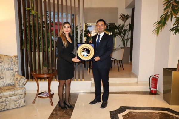 orlu Ticaret ve Sanayi Odas Yunanistan & Bulgaristan  Heyeti, T.C. Selanik Ticaret Ataesi  Sayn Glcan REN ile Bir Araya Geldi