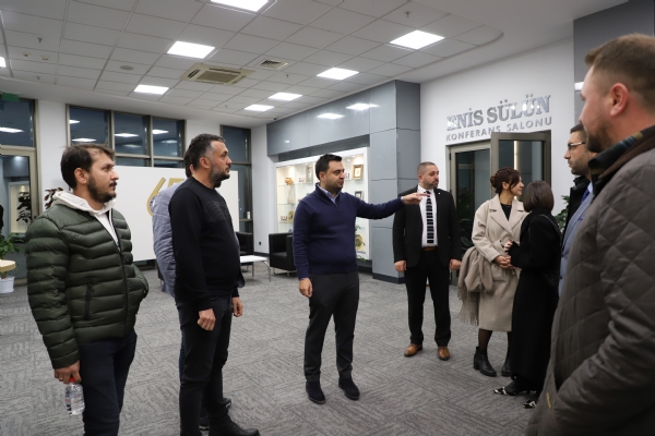 TOBB Tekirda Gen Giriimciler Kurulu Odamz Ynetim Kurulu Bakan zzet Volkan Ziyaret Etti