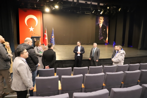 orlu Milli Eitim Mdr Sayn Hseyin DOAN, ube Mdr Sayn Mustafa ERDOAN ve lede Grev Yapan Mdr Yardmclar Odamz Ziyaret Etti