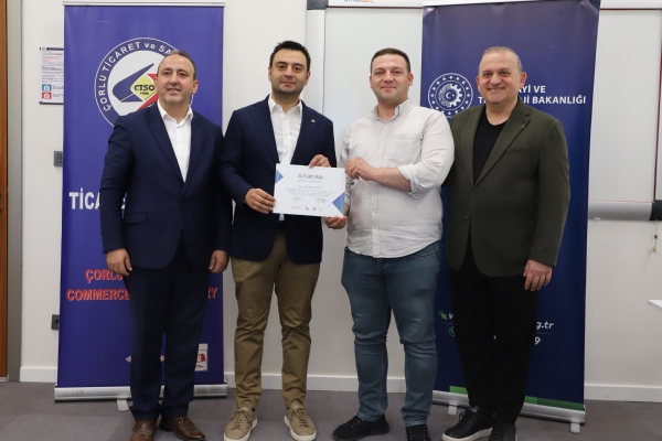 Odamz ve Trakya Kalknma Ajans birliinde  Dzenlenen D Ticaret Okulu Sona Erdi