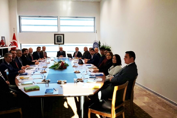 Odamız Yönetim Kurulu Başkan Yardımcısı İbrahim Gönül, "KÜSİ Planlama ve Geliştirme Kurulu Toplantısı"na Katıldı