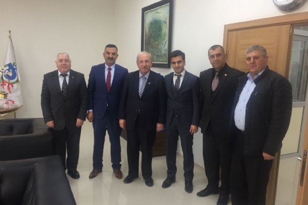 Odamız 12. Meslek Komitesi ile Çorlu Şoförler ve Otomobilciler Odası Başkanı Abdullah Baş´tan Kadir Albayrak´a Ziyaret