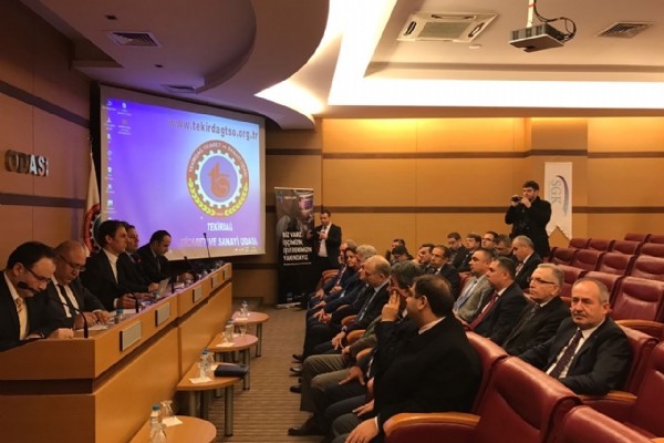 Odamız Yönetim Kurulu Başkan Yardımcısı İbrahim Gönül "Çalışma Hayatında Milli Seferberlik" Toplantısına İştirak Etti