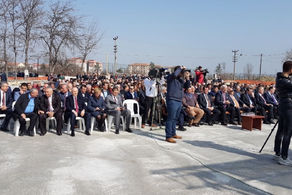 İbrahim Gönül, Hayrabolu´da düzenlenen Temel Atma Törenine İştirak Etti