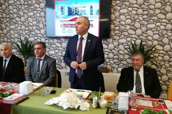 Enis Sülün "15 Temmuz İlkokulu Yapımı Proje" Toplantısına İştirak Etti