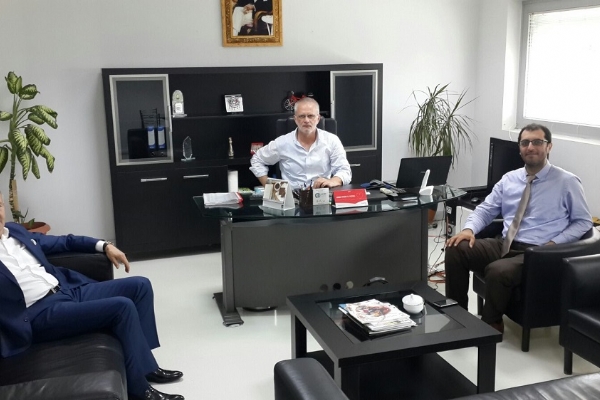 Çorlu TSO Yönetim Kurulu Başkanı İbrahim Gönül´den Aker Tekstil´e Ziyaret