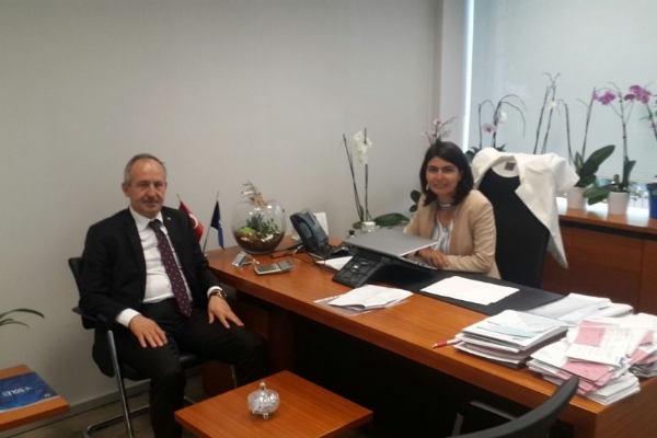 orlu TSO Ynetim Kurulu Bakan brahim Gnlden Banka Mdrlerine  Ziyaret