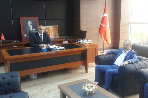 İbrahim Gönül, Çorlu Kaymakamı Levent Kılıç´ı Ziyaret Etti