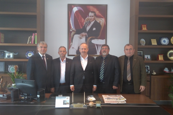 Çorlu Muhtarlar Derneği´nden Odamıza Ziyaret