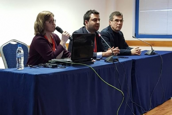 Odamız Yönetim Kurulu Başkanı İzzet Volkan ve Meclis Başkanımız Erdim Noyan Sofya Turizm Fuarı´na Katılan Firmalara Çorlu´nun ve Bölge Firmalarının Tanıtımını Yaptı