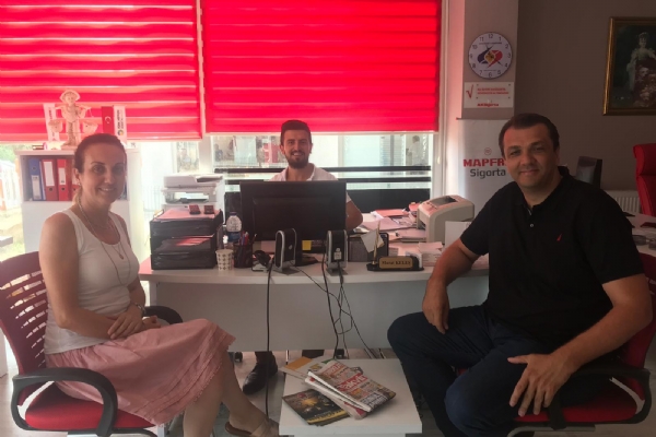 13. Meslek Komitemizden Çorlu Merkez Sigortaya Ziyaret