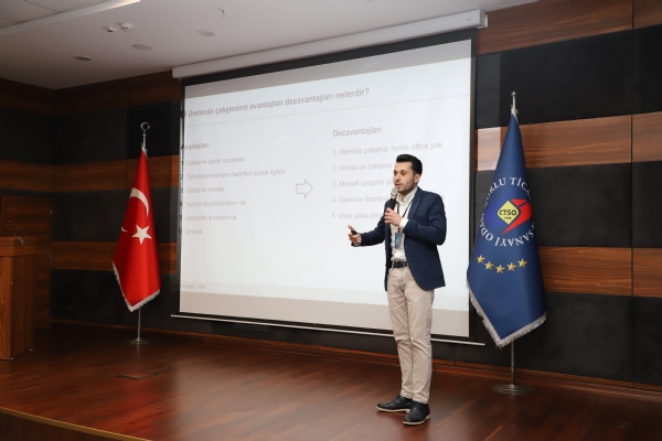 orlu Ticaret ve Sanayi Odas ve Namk Kemal niversitesi   birliinde  Dzenlenen Yaln retim Etkinlii Gerekleti