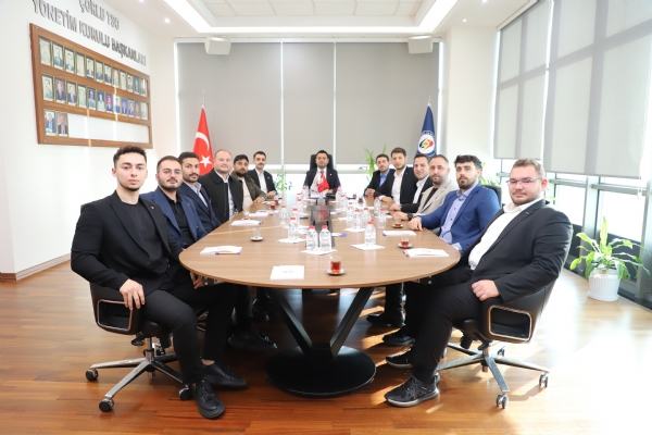 Gen� M�S�AD Tekirda�&acute;dan Y�netim Kurulu Ba�kan� �zzet VOLKAN&acute;a Tebrik Ziyareti