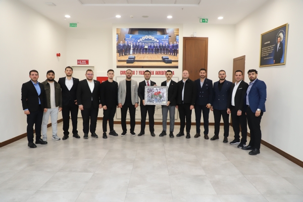 Gen� M�S�AD Tekirda�&acute;dan Y�netim Kurulu Ba�kan� �zzet VOLKAN&acute;a Tebrik Ziyareti