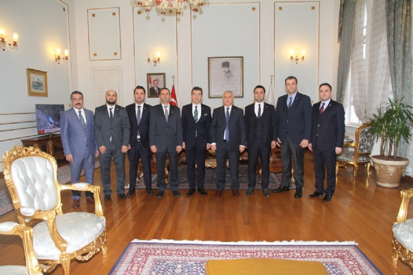 orlu TSOdan Greve Yeni Gelen Tekirda Valisi Aziz Yldrm´a Ziyaret