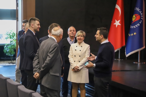 Kosova Yenilik�i T�rk Hareket Partisi Genel Ba�kan� ve Prizren Belediye Meclis �yesi Say�n Ertan S�M�T��&acute;den �orlu TSO&acute;ya Ziyaret