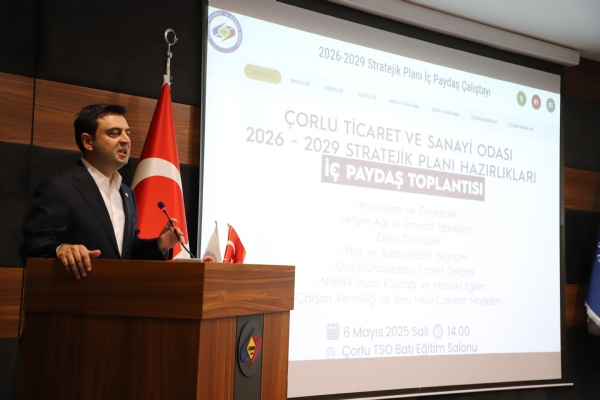 orlu Ticaret ve Sanayi Odas´nn 2026-2029 Stratejik Plan hazrlklar kapsamnda  Payda Toplants Dzenlendi