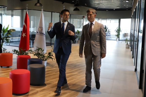 orlu Kaymakaml Grevine Atanan Sayn Niyazi ERTEN Odamza ade-i Ziyarette Bulundu