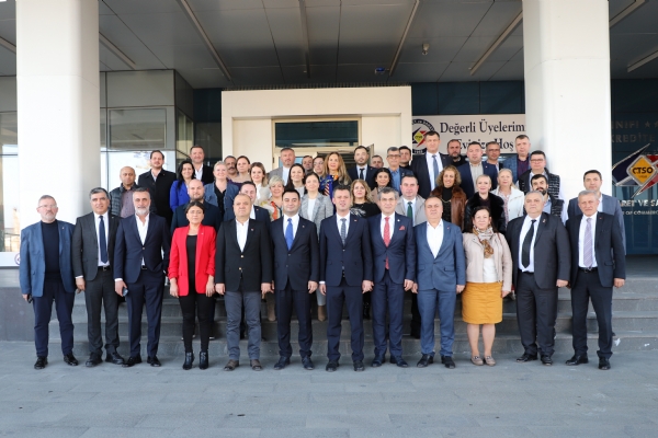 CHP Heyeti Odamıza Ziyarette Bulundu