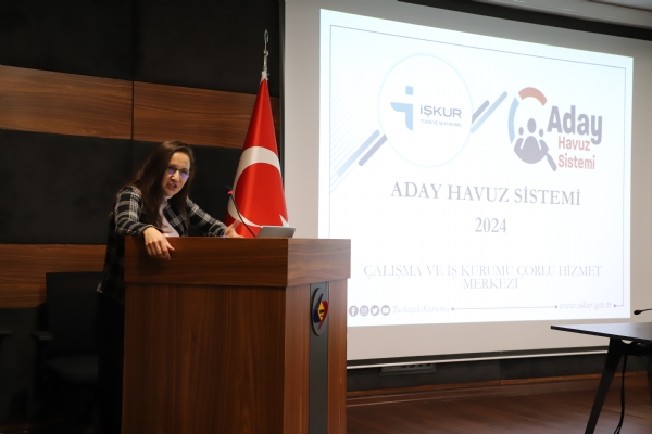 Odamz ve Trkiye  Kurumu orlu ubesi birliinde Dzenlenen kurda Yeni Dnem: Aday Havuz Sistemi, KPAP ve Staj Portal  Tantm Toplants Gerekleti