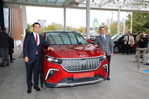 T.C. Sanayi ve Teknoloji Bakan  Sayn Mehmet Fatih KACIRn Terifleriyle  orlu TSO  Trakya Bilim Teknoloji Gelitirme Merkezi TEKMERin  Resmi Al Treni Gerekletirildi