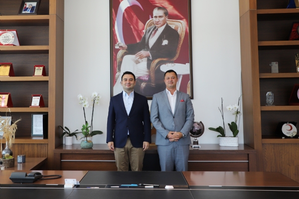 ENVIRONICS Uygulamalı Bilimler A.Ş,nin Kurucusu Sayın Tarık UÇAR Odamız Yönetim Kurulu Başkanı İzzet VOLKANı Ziyaret Etti