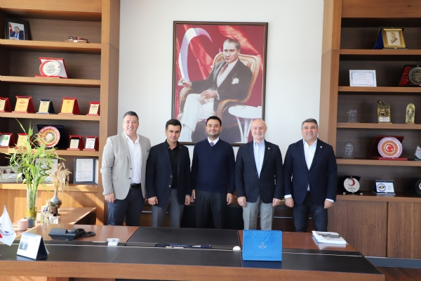 Lojistik Hizmet Salayclar Dernei (LOJDER)´den , orlu Ticaret ve Sanayi Odas Ynetim Kurulu Bakan zzet VOLKANa Ziyaret