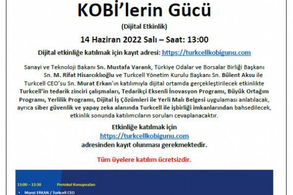 novasyonla Yerli retim ve KOBlerin Gc Dijital Etkinlii Gerekleti