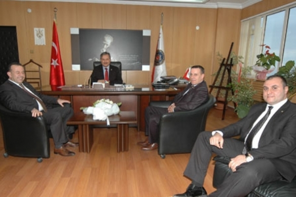 Çorlu TSO´dan Tekirdağ İl Emniyet Müdürü Ali YILMAZ´a Ziyaret