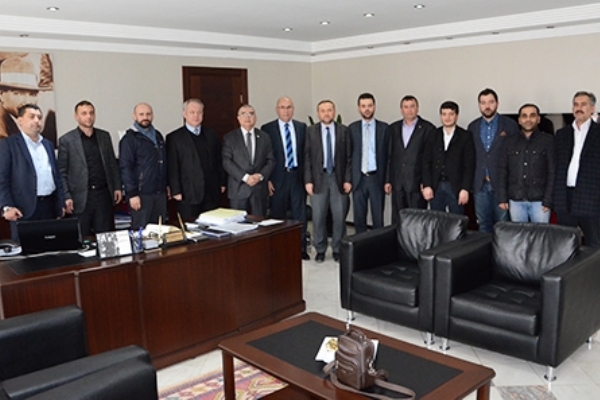 Çorlu TSO 6. Meslek Komitesi´nden Ünal Baysan´a Ziyaret