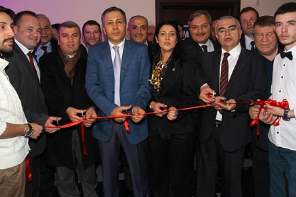 Çorlu TSO Başkanları “Çorlu Gazeteciler Derneği”nin Açılış Törenine Katıldılar
