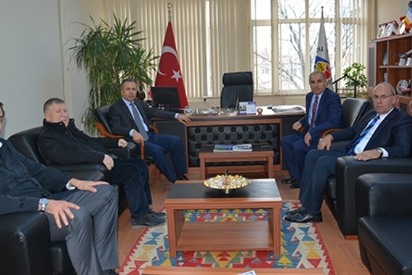 Tekirdağ Valisi Ali Yerlikaya´dan Çorlu TSO´ya Veda Ziyareti
