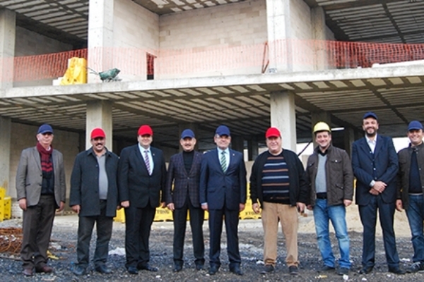 Çorlu TSO Yönetim Kurulu “Odamız Yeni Hizmet Binasını” Yerinde İnceledi