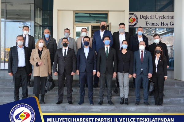 MHP Tekirdağ İl ve İlçe Teşkilatından Odamıza Ziyaret