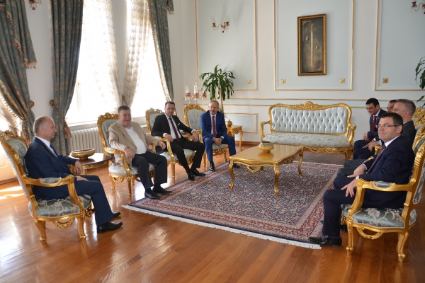 Odamızdan Yeni Vali Mehmet Ceylan´a Ziyaret