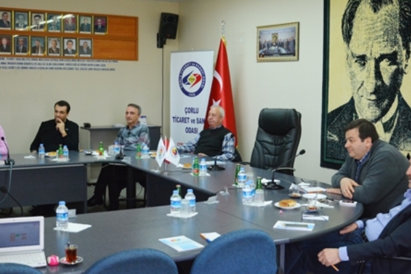 Çorlu TSO Yönetim Kurulu ve Personeli Protokol ve Sosyal Davranış Kuralları Eğitimine Katıldı