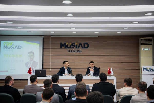 orlu Ticaret ve Sanayi Odas  Ynetim Kurulu Bakan zzet VOLKAN  Gen MSAD Tekirda Tarafndan Dzenlenen  Tecrbe Paylam Etkinliine Katld