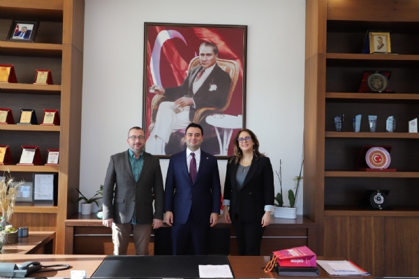 Orion AVM Yöneticileri Odamız Yönetim Kurulu Başkanı İzzet Volkanı Ziyaret Etti
