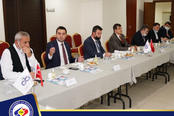 Odamız Yönetim Kurulu Başkanı İzzet Volkan; Çorlu´nun Sorunlarının Ele Alındığı Toplantıya İştirak Etti