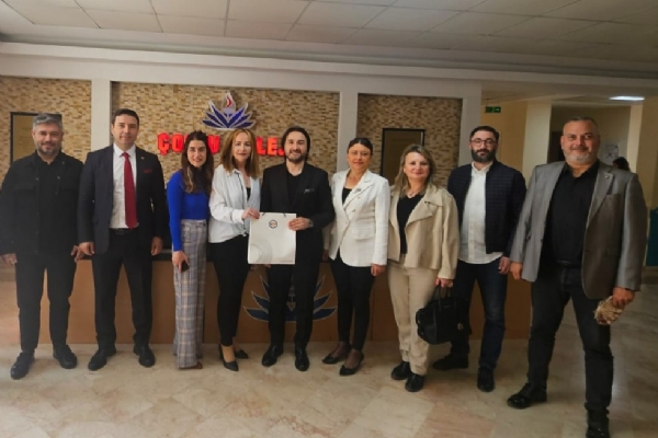 Odamz 14. Meslek Komite Heyeti ye Ziyaretinde Bulundular