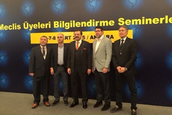 Çorlu TSO Meclis Üyeleri "TOBB Meclis Üyeleri Bilgilendirme Semineri"ne Katıldılar