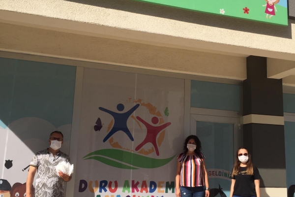 Üyelerimize Maske Desteği