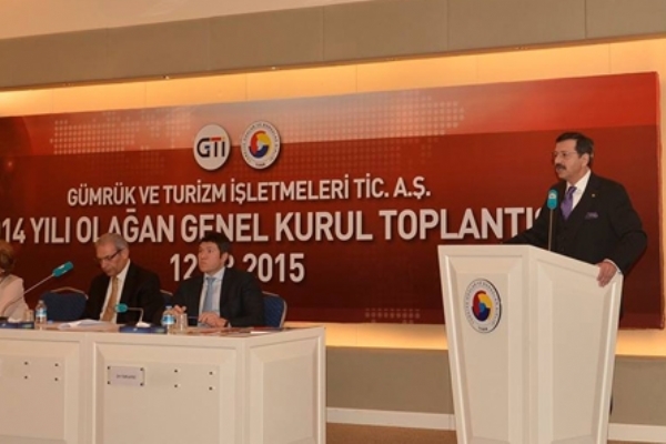 Çorlu TSO Yönetim Kurulu Başkan Yardımcısı Engin Adıgüzeloğlu GTİ 2014 Yılı Olağan Genel Kurul Toplantısına İştirak Etti