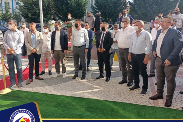 Odamız Yönetim Kurulu Başkanı İzzet Volkan Eşut Elit Kurs Merkezi´nin Açılışına Katıldı