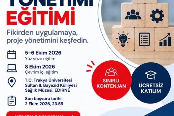Proje Y�netimi E�itimi -Edirne