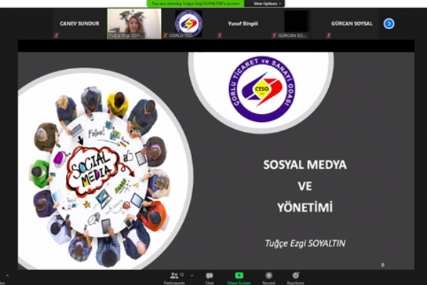 Çorlu TSO Akademi´de “Sosyal Medya Yönetimi” Eğitimi Gerçekleşti