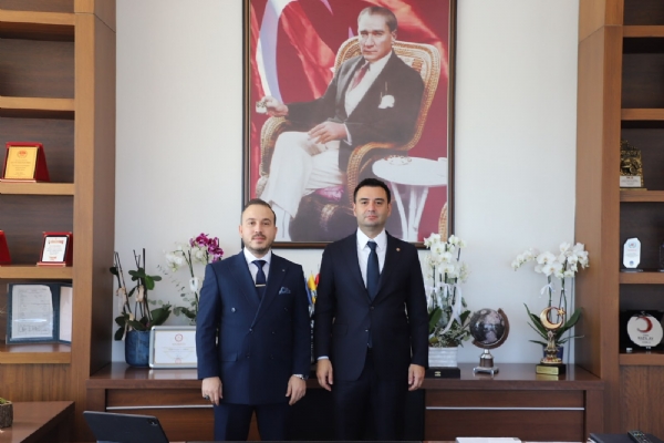 RFR Group A.�. Y�netim Kurulu Ba�kan� Ali R�za �ZENden Odam�z Y�netim Kurulu Ba�kan� �zzet VOLKANa Tebrik Ziyareti