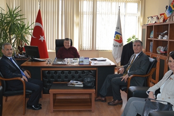 Halkbank Sayıştay Müfettişlerinden Enis Sülün´e Ziyaret