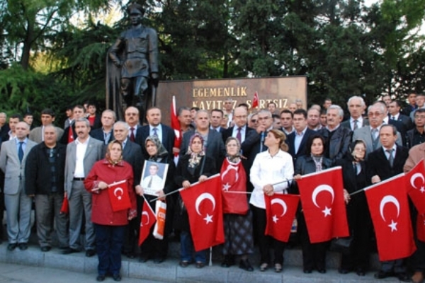 Mehmetie Sayg, Terre Lanet Mitingi Gerekleti